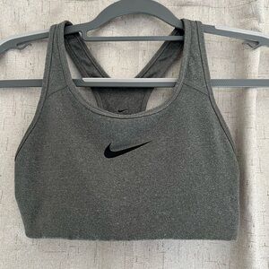 Nike Gray Sports Bra Small